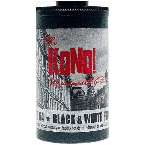 KONO! Monolit ISO 64 36 Exposure Experimental Black and White 35mm Film