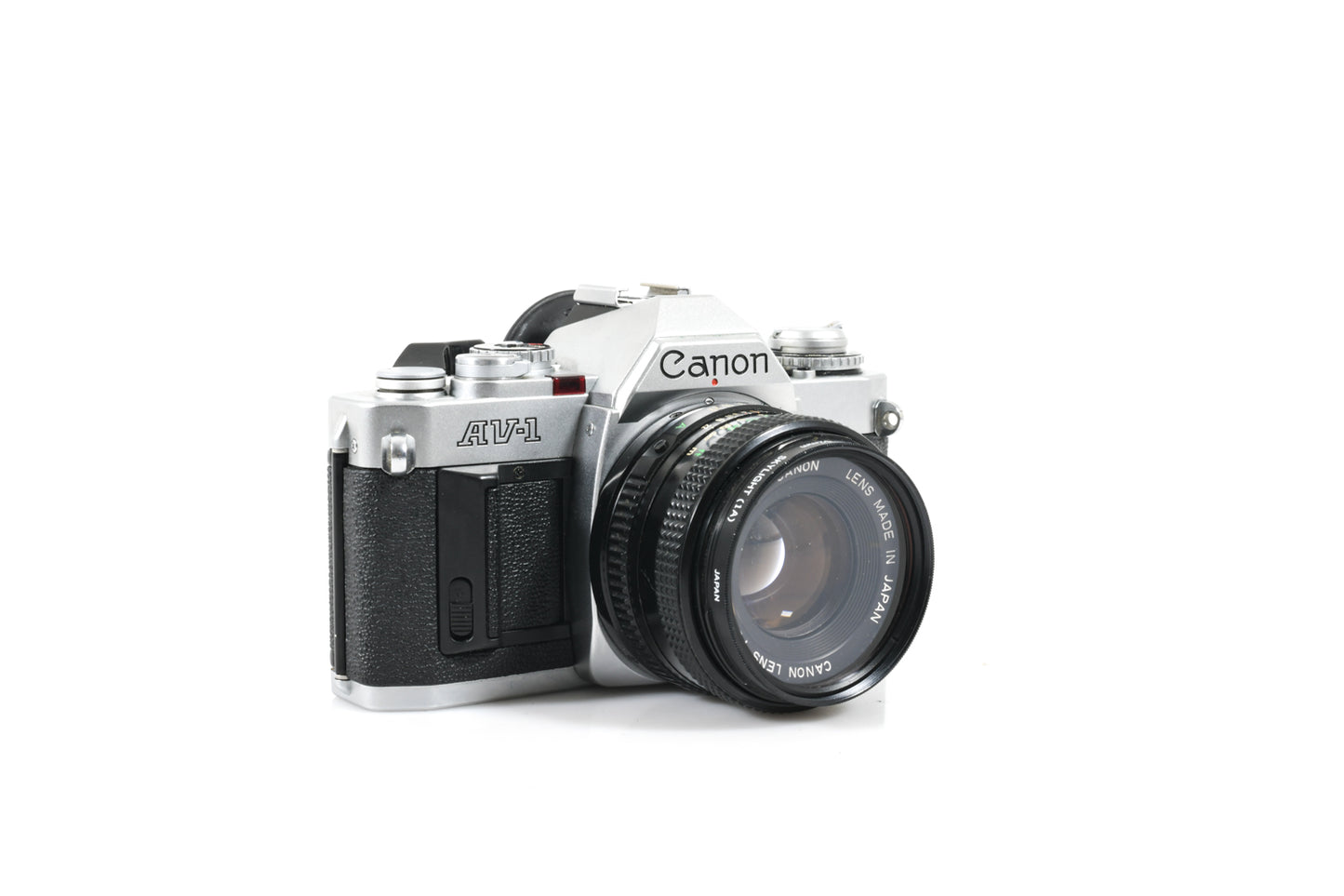 Canon AV1 35mm SLR Film Camera with Canon FD 50mm F1.8 Lens F16 Film