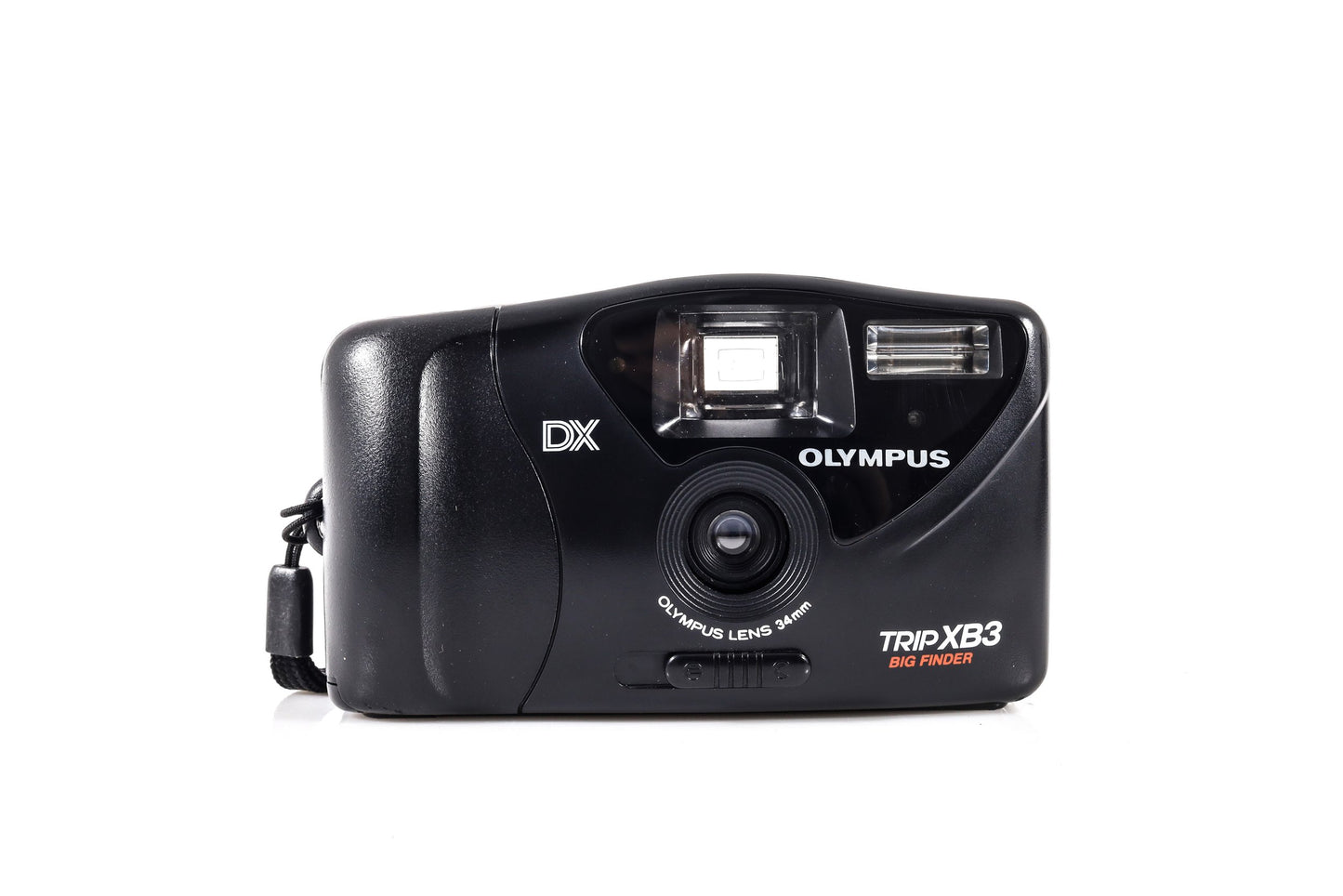Olympus Trip XB3 Big Finder 35mm Point and Shoot Film Camera - Black