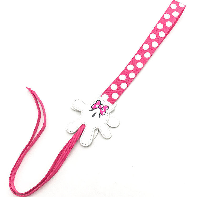 Disney Inspired Pink Minnie Mouse Camera Strap