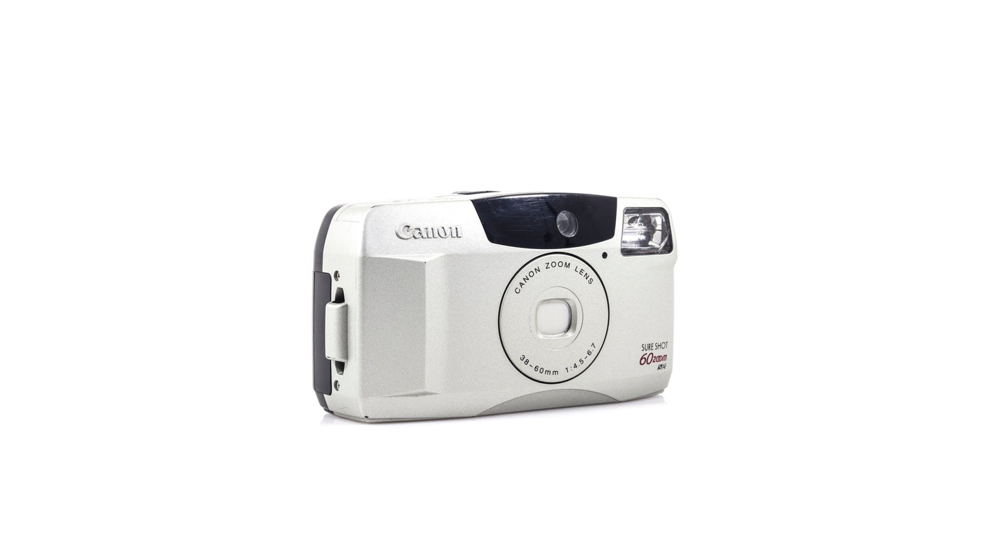 Canon Sure Shot 60 Zoom 35mm Point and Shoot Film Camera