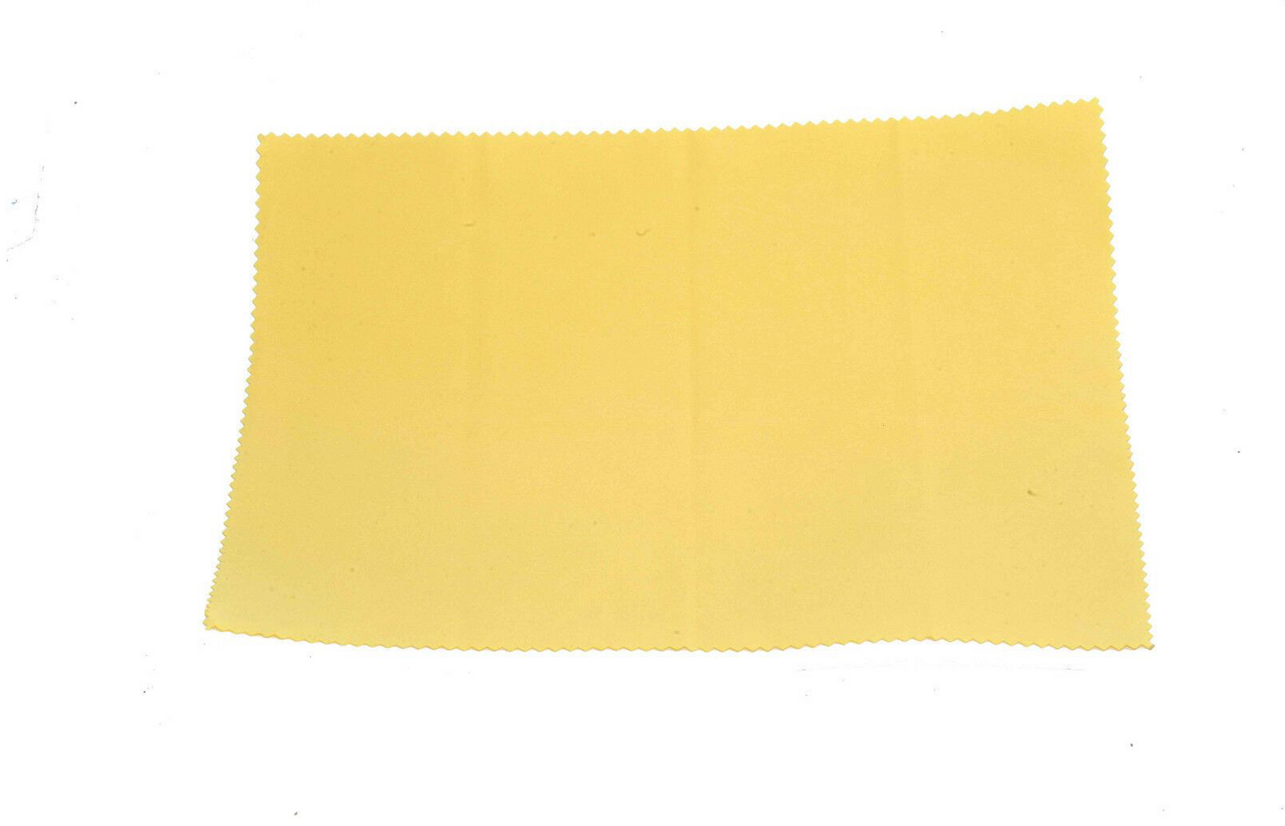 High Quality Large Microfibre Optical Cleaning Cloth 24x20cm Yellow