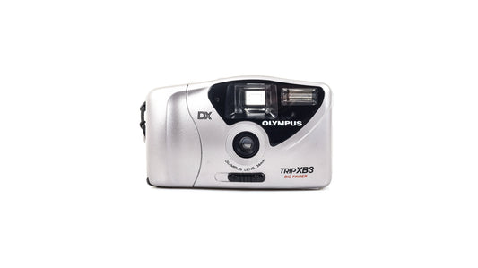 Olympus Trip XB3 Big Finder 35mm Point and Shoot Film Camera - Silver